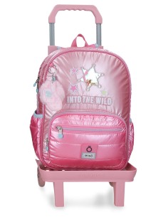 MOCHILA ADAP. 38CM. C/CARRO. ENSO INTO THE WILD